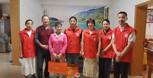 常德市商务局退管中心开展“我们的节日•中秋”志愿服务活动