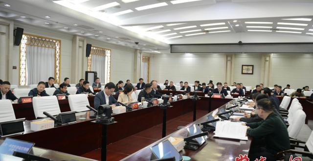 罗毅君主持召开常德市一季度经济形势分析会